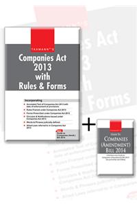 Companies Act 2013 With Rules & Forms (Paperback Edition)
