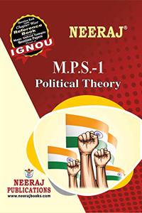 Neeraj Publication IGNOU MPS-1 - Political Theory (English Medium) [Paperback] Publication IGNOU Help Book with Solved Previous Years Question Papers and Important Exam Notes neerajignoubooks.com