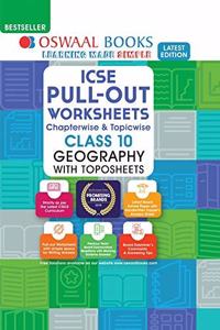 Oswaal ICSE Pullout Worksheet Class 10 Geography Book (For 2021 Exam)