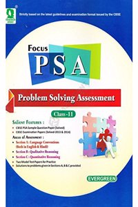 Focus PSA: Problem Solving Assessment Solutions for Class XI