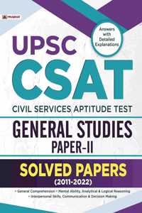 UPSC CSAT GENERAL STUDIES-PAPER-II (SOL PAPERS)NEW