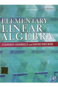 Elementary Linear Algebra 4e