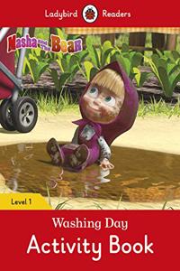 Masha and the Bear: Washing Day Activity Book - Ladybird Readers Level 1