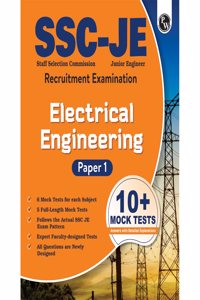 SSC JE Elecrtrical Engineering Mock Tests Paper- I, 11 Subject wise Mock tests and 5 Full length Tests, Fresh 1200+ Questions based on new SSC JE exam pattern