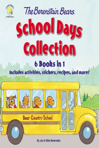 Berenstain Bears School Days Collection: 6 Books in 1, Includes Activities, Stickers, Recipes, and More!