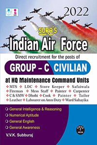 SURA'S Indian Air Force Group-c CIVILIAN Exam Book - 2022 Latest Edition