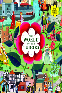 World of the Tudors 1000 Piece Puzzle: A Jigsaw Puzzle with 50 Historical Figures to Find