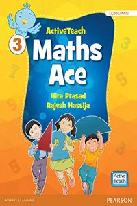 Active Teach: Maths Ace for CBSE class 3 by Pearson