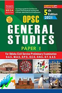 OPSC General Studies Paper 1 For Odisha Civil Service Preliminary Examination 5th Edition 2021