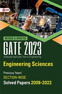 GATE 2023 Engineering Sciences - Previous Years Solved Papers 2009-2022 (Section-Wise)