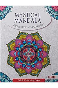 Mystical Mandala Adult Colouring Book