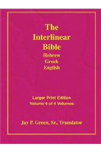 Larger Print Bible-Il-Volume 4