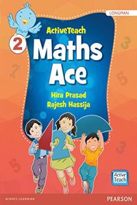 Active Teach: Maths Ace for CBSE class 2 by Pearson