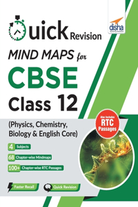 Quick Revision MINDMAPS for CBSE Class 12 Physics Chemistry Biology & English Core