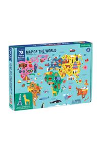 Map of the World Geography Puzzle