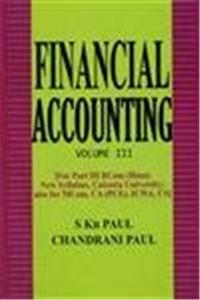 Financial Accounting: Volume III