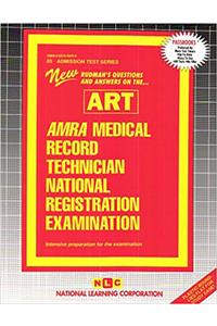 Amra/Ahima Medical Record Technician National Registration Examination (Art)