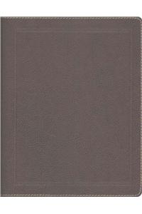 KJV, Journal the Word Bible, Large Print, Bonded Leather, Brown, Red Letter Edition