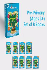 Pre-Primary Books For Ages 3+ (Set Of 8 Books) - STEM Enriched | Nursery, Kindergarten , Preschool