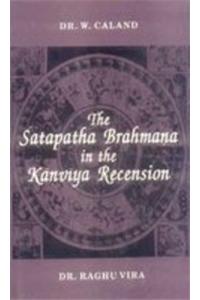 Satapatha Brahmana In The Kanviya Recension