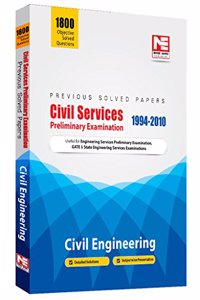Made Easy Civil Services Preliminary Examination Civil Engineering Previous Year Solved Papers 1994-2010