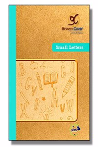 Berry Garden Brown Cover English Small Letter | Writing Practice for Beginner for Kids