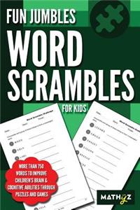 Fun Jumbles Word Scrambles for Kids