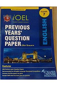 SilverZone iOEL English Olympiad - Previous Years Question Paper with Answers Class 7