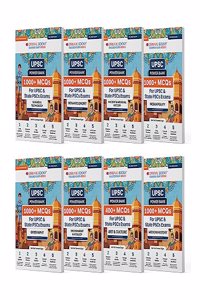 Oswaal Power Bank:1000+ MCQs For UPSC And State PSCs Exams Ancient & Medieval History, Modern History, Art & Culture, Geography, Indian Polity, Indian Economy, Environment & Ecology, Science & Technology (Set of 8 Books) (For 2024 Exam)