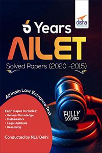 6 Years AILET Solved Papers (2020 to 2015)