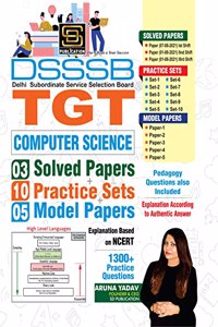 DSSSB TGT COMPUTER SCIENCE SOLVED & PRACTICE & MODEL PAPER (English Medium)