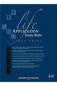 Life Application Study Bible-KJV-Large Print: King James Version, Black Bonded Leather