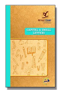 Berry Garden Writing Practice Capital and Small Letters For Kids | Brown Cover