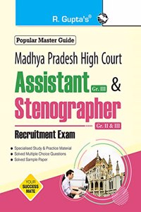 Madhya Pradesh High Court - Assistant (Gr. III) & Stenographer (Gr. II & III) Recruitment Exam Guide