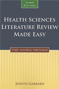 Health Sciences Literature Review Made Easy