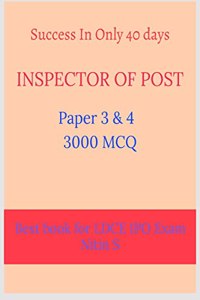 Inspector Of Post Exam-Paper 3 & 4: Sample Question Papers-20