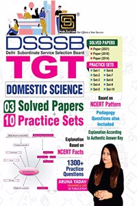 DSSSB TGT DOMESTIC SCIENCE SOLVED & PRACTICE (English Medium)