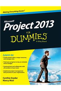 Microsoft Project 2013 For Dummies