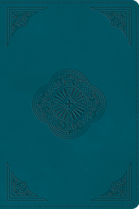 ESV Thinline Bible (Trutone, Deep Teal, Rotunda Design)