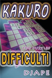 Difficult Kakuro: 200 puzzles