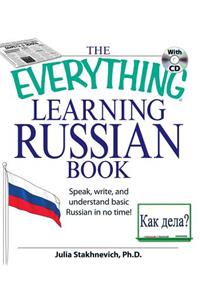 Everything Learning Russian Book with CD