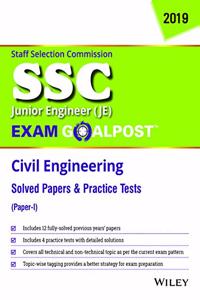 Wiley's SSC JE Exam Goalpost Civil Engineering Solved Papers & Practice Tests, Paper - I, 2019