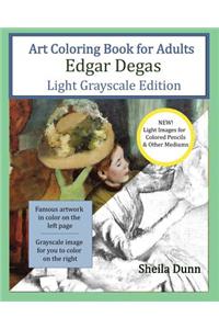 Art Coloring Book for Adults Edgar Degas