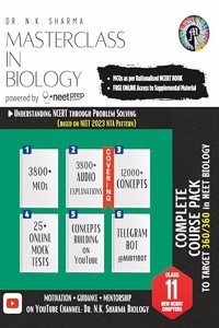 NEET Masterclass in Biology 11th Class NEETprep.com (3800+ NCERT Based Questions with Audio/Text Solutions) Latest and Revised Edition 2023-24