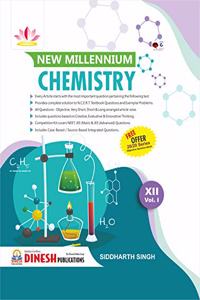 DINESH Publications' New Millennium CHEMISTRY Class 12 (your Companion for Chemistry) (for 2021-2022 Session) (set of 3 books)