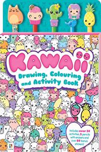 Kawaii Drawing, Colouring and Activity Book