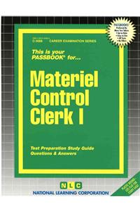 Materiel Control Clerk I