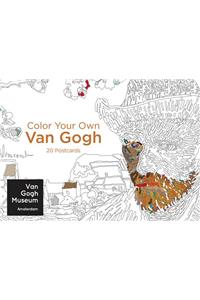 Color Your Own Van Gogh 20 Postcards