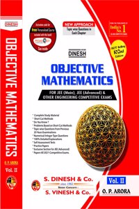 Dinesh Objective Mathematics Vol. II (For JEE (Main), JEE (Advanced) & Other Engineering Competitive Exams in year 2021-2022)