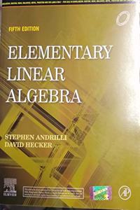 ELEMENTARY LINEAR ALGEBRA, 5TH EDITION